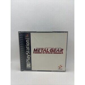 Metal Gear Solid Ps1 PlayStation 2 disc set No Manual